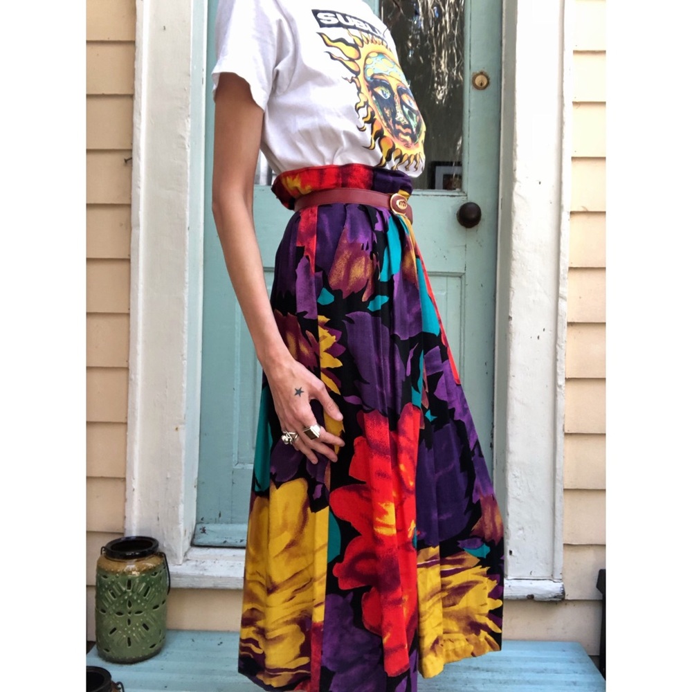 Vintage midi skirt - Picture 6 of 8